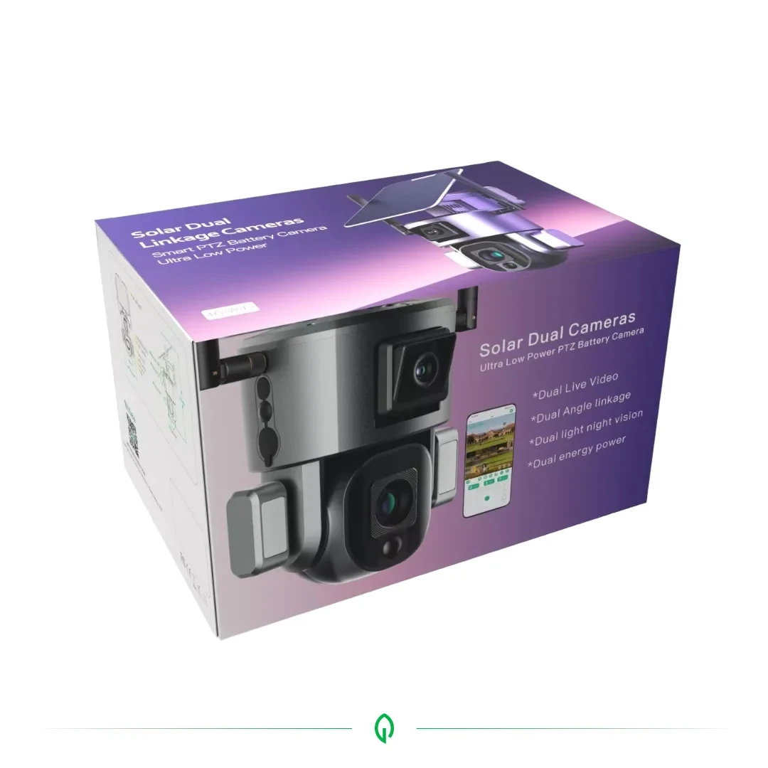 Camera solaire double speed DOME 360 4G